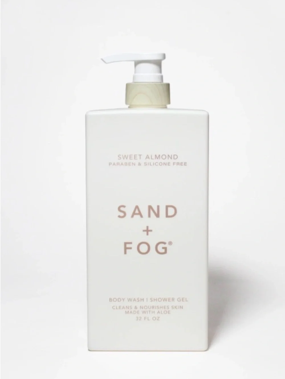 Sand + Fog Sweet Almond Body Wash / Shower Gel NWOT